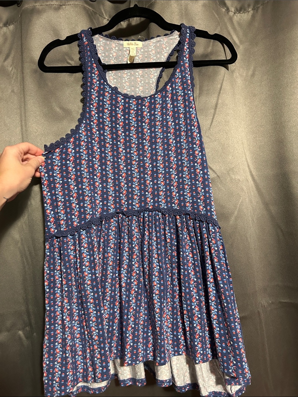 Matilda Jane Navy Floral Tank